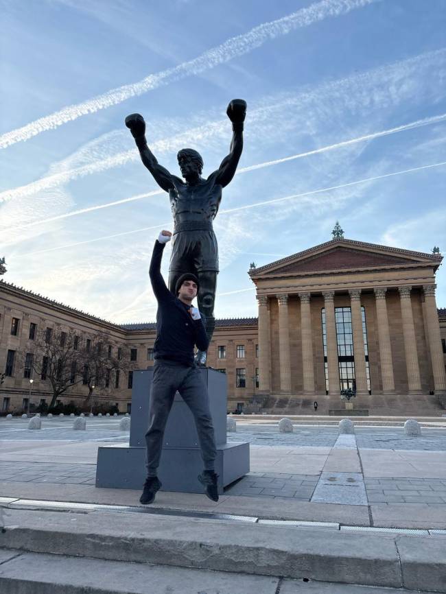 Daniel Haidar se prepara para viver Rocky Balboa Daniel Haidar se prepara para viver Rocky Balboa