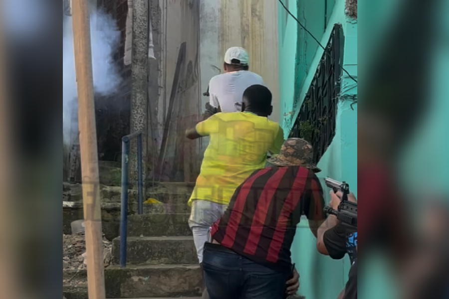 Websérie do grupo Fatos de Favela gravada na comunidade de Cosme de Farias, em Salvador