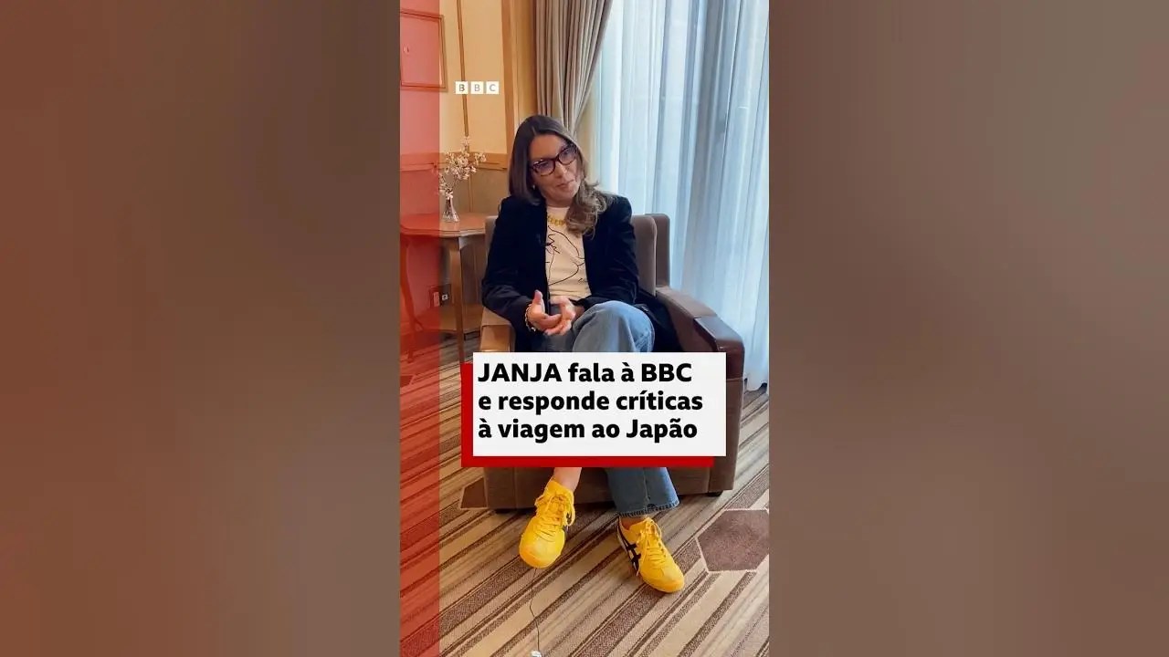 Janja e seu suposto tênis da Onitsuka Tiger