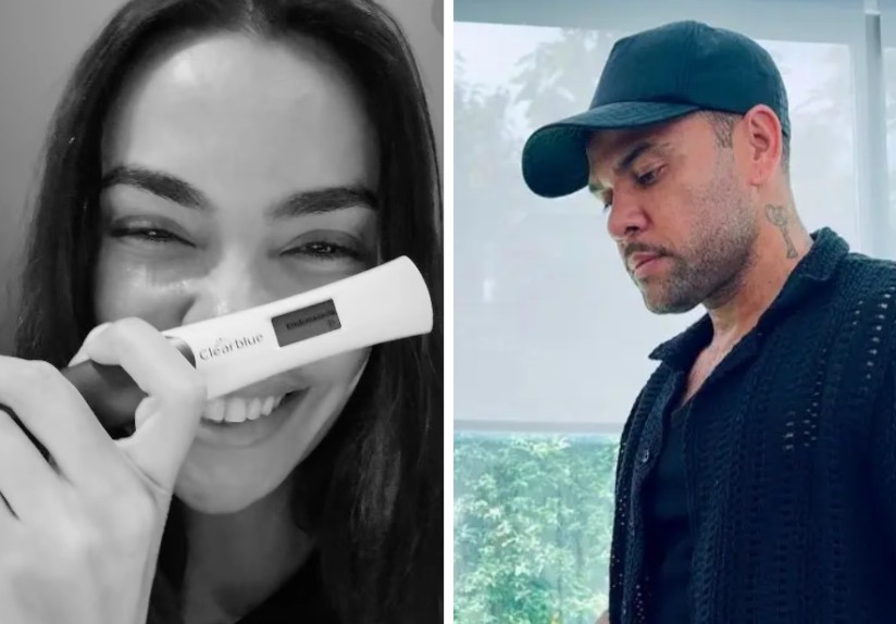 Mulher de Daniel Alves anuncia gravidez dias após ex-jogador ser absolvido