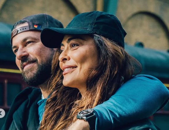 Juliana Paes e o marido. Carlos Eduardo Baptista