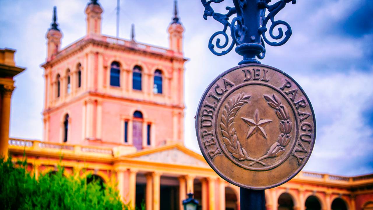 sede do governo do Paraguai em Assunção