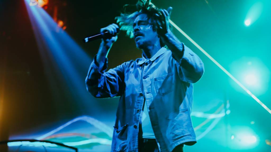 IMG_3009 O vocalista do Incubus, Brandon Boyd