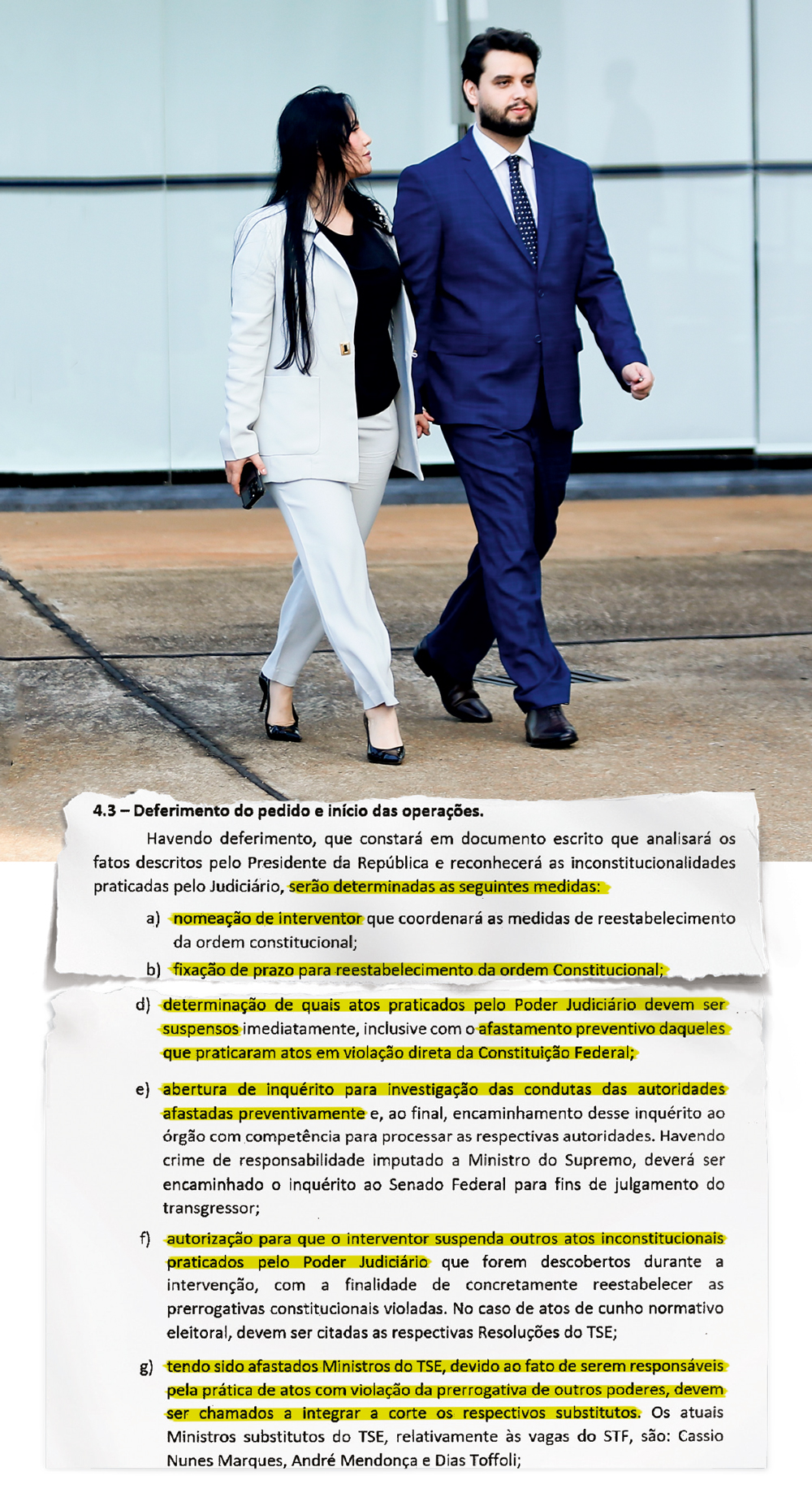 POL384721.JPG MINUTAS - Martins: propostas para decretação de estado de sítio, anulação das eleições, afastamento e até a prisão de ministros do Supremo