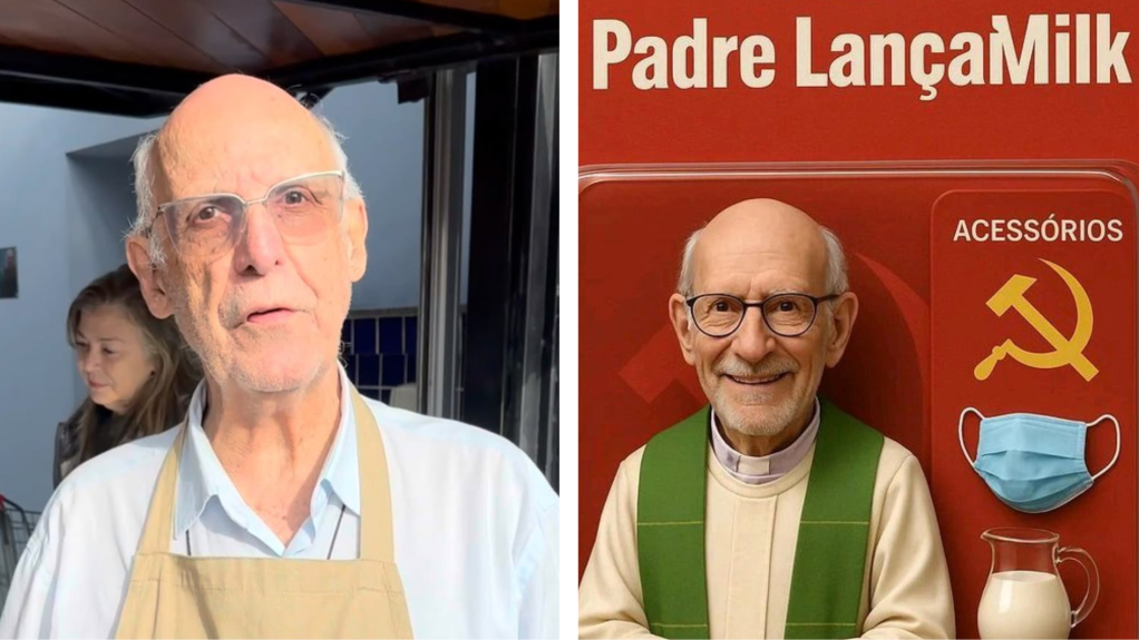 Grupo nega criação de imagem com IA após padre Julio falar em ir à Justiça