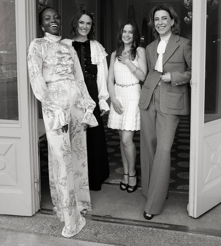 Lupita Nyong'o., Keira Knightley, Sarah Katherine Hook e Fernanda Torres: na Itália para o Cruise da Chanel