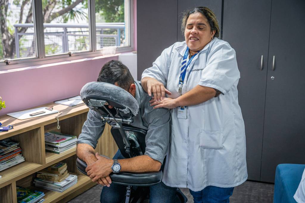 apoio—Foundever-Brasil.jpeg Menos estresse: iniciativas de cuidado reduzem o absenteísmo