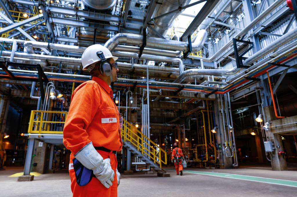 _d6a4676-2.jpg Plataforma da Petrobras: medo de recessão fez o preço do petróleo cair