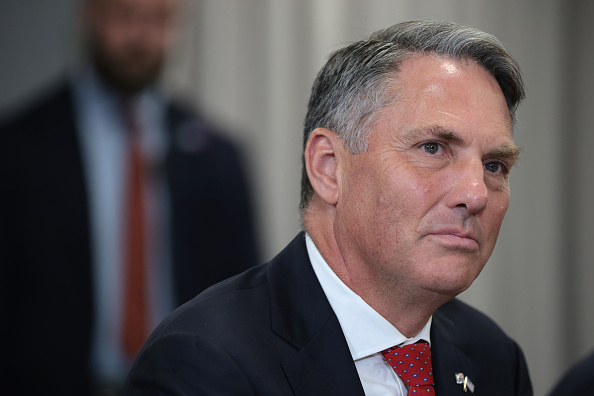 O ministro da Defesa australiano, Richard Marles.