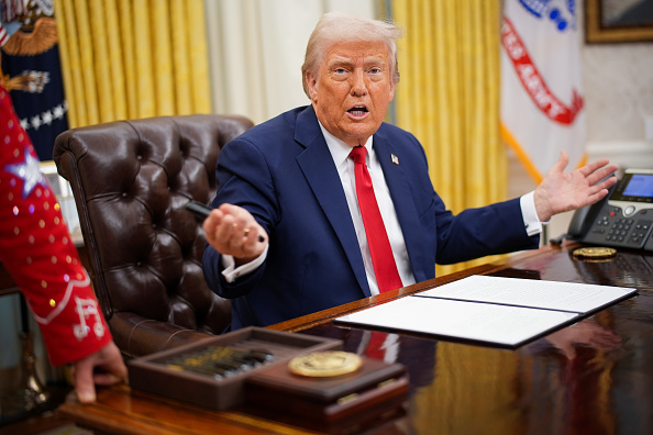 O presidente dos Estados Unidos, Donald Trump. 31/03/2025