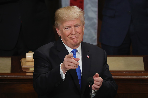 O presidente dos Estados Unidos, Donald Trump.