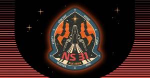 logo missão NS-31 da Blue Origin