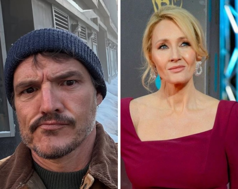 Pedro Pascal e JK Rowling