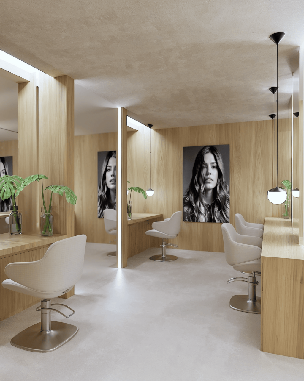 Salão de Kamura em Portugal: minimalismo e atendimento boutique