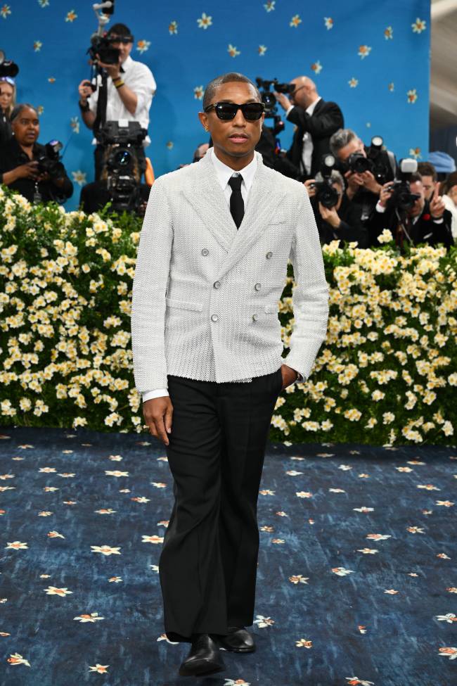 Pharrell Williams veste Louis Vuitton