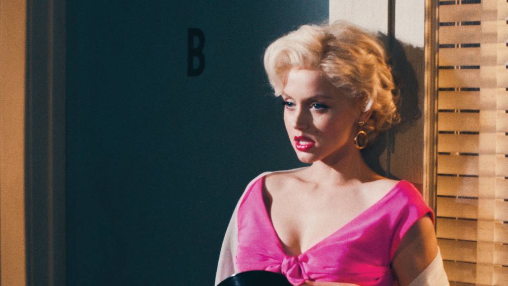 Blonde. Ana de Armas as Marilyn Monroe. Cr. Netflix © 2022 DRAMA - Como Marilyn Monroe no filme Blonde: indicada ao Oscar pelo papel