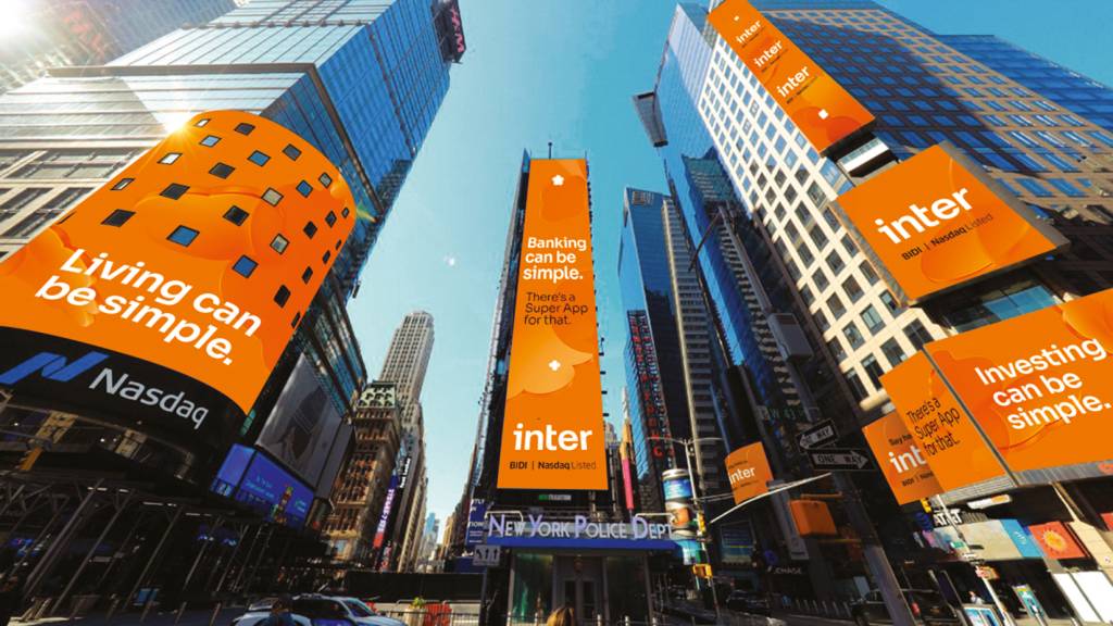 2—inter-nasdaq.jpg EXPANSÃO - Banco Inter em Nova York: milhões de clientes em solo americano