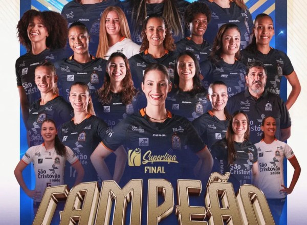 Arte de campeão da Superliga Feminina 2024/25