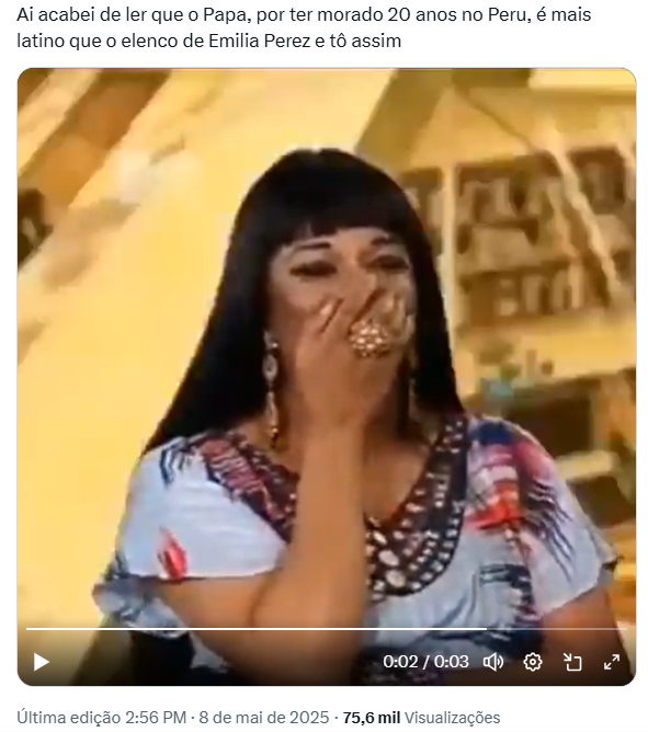 Meme sobre novo papa Meme sobre o novo papa