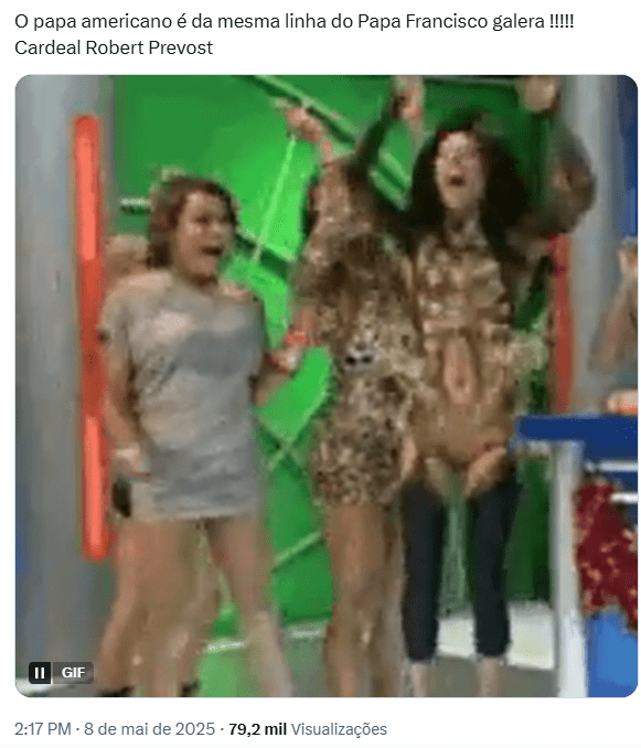 Meme sobre novo papa Meme sobre novo papa