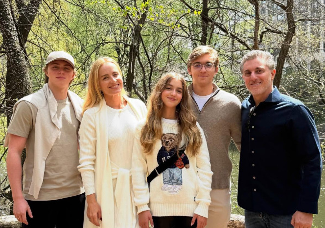 Luciano Huck e família -