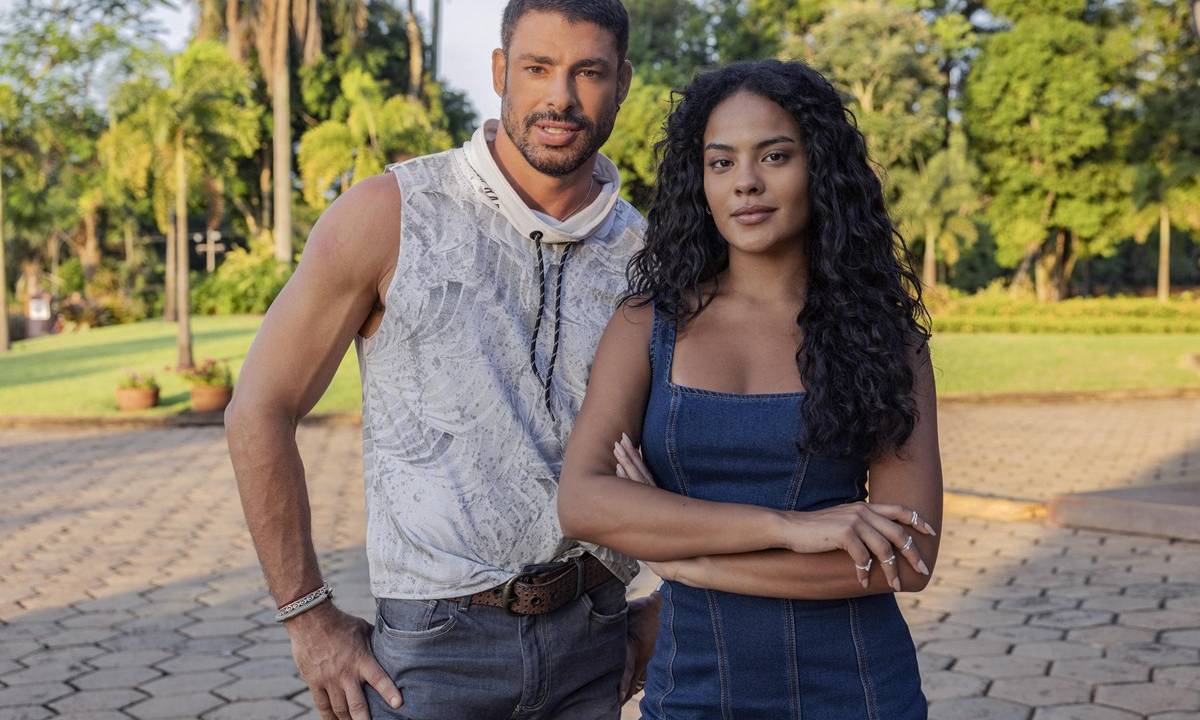 Cauã Reymond e Bella Campos em 'Vale Tudo' -