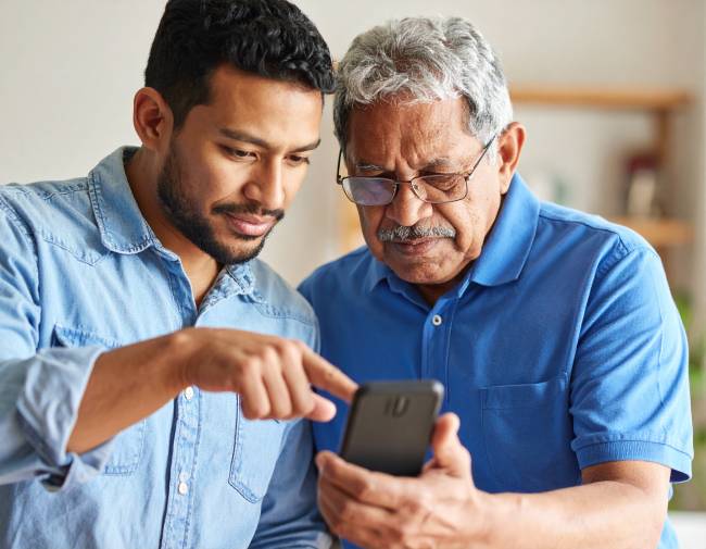 Não deixe de orientar idosos e pessoas menos íntimas com tecnologia: alguém pediu dinheiro? Telefone para confirmar