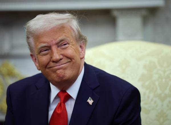 O presidente dos Estados Unidos, Donald Trump. 14/04/2025