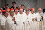 Cardinal Luis Antonio Tagle attends the Ninth Mass of