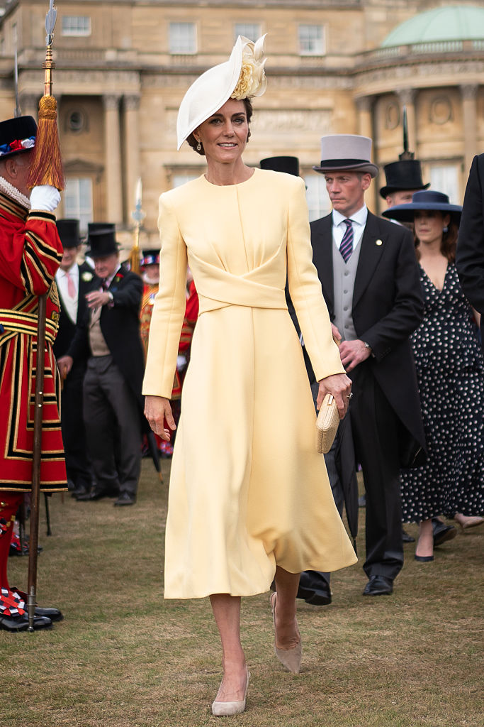 The King’s Garden Party At Buckingham Palace Kate Middleton veste Emilia Wickstead