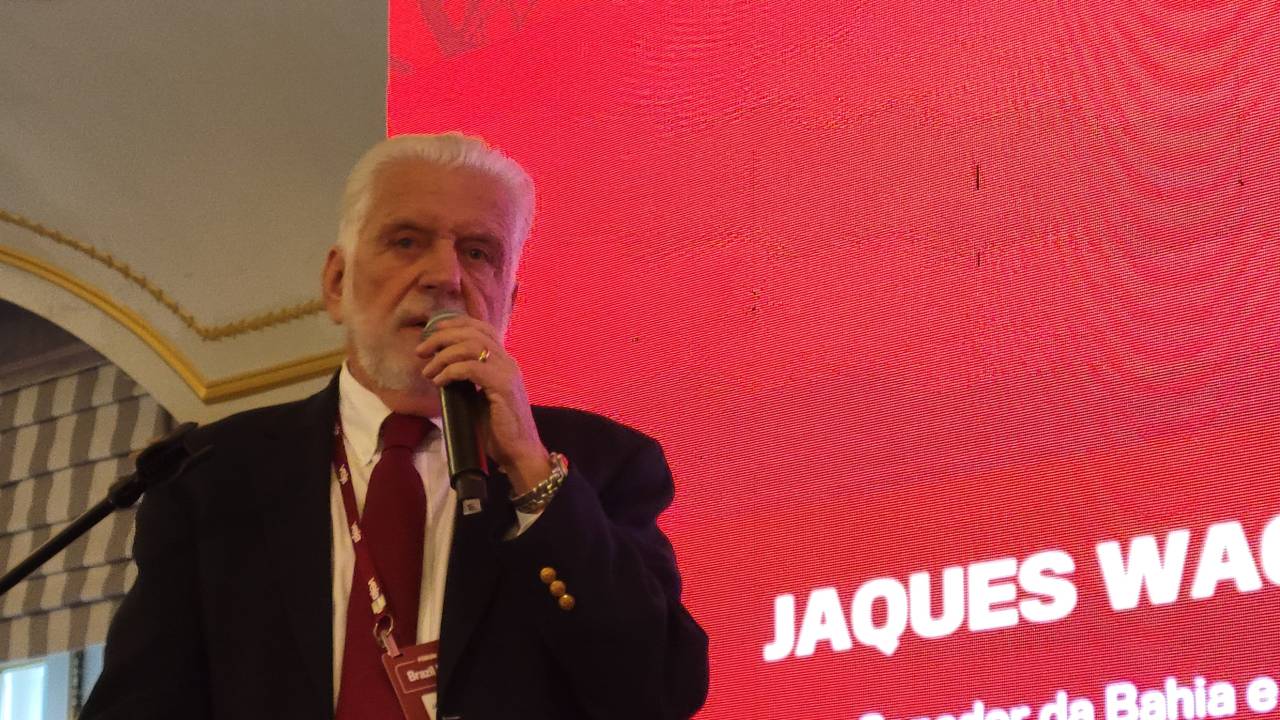 Senador Jaques Wagner (PT-BA) no Fórum VEJA Brazil Insights NY