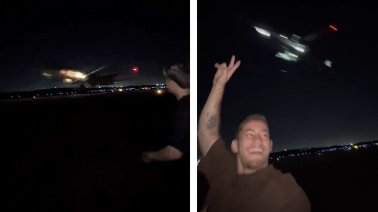 Influenciador Thiago Jatobá invade pista do Galeão em área restrita