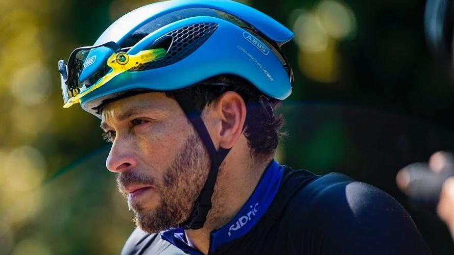 O ciclista Vitor Medrado, morto durante um roubo de celular em SP