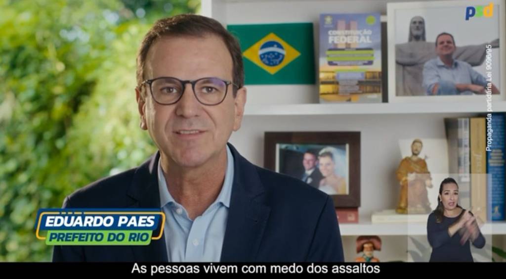 De olho em 2026, Paes bate na segurança do Rio em propaganda do PSD