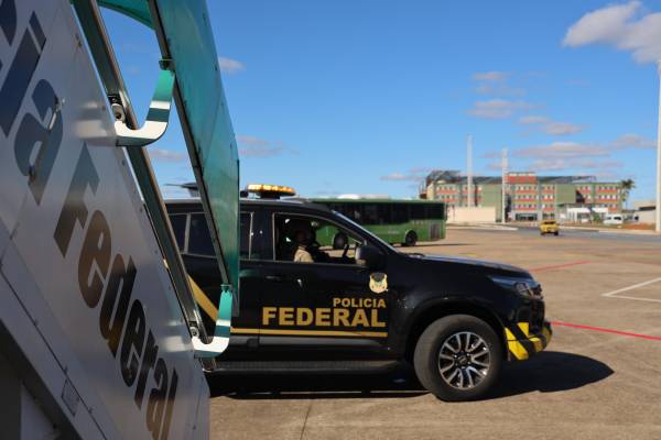 Líder do PCC, Tuta foi transportado de Corumbá até Brasília em avião da PF