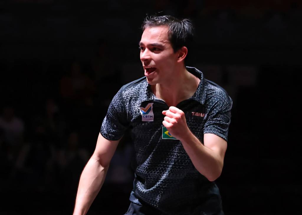 Hugo Calderano avança para semifinal inédita no Mundial de Tênis de Mesa