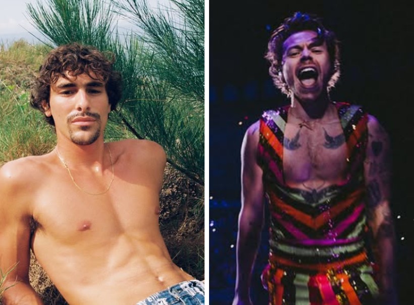 Bruno Montaleone e Harry Styles