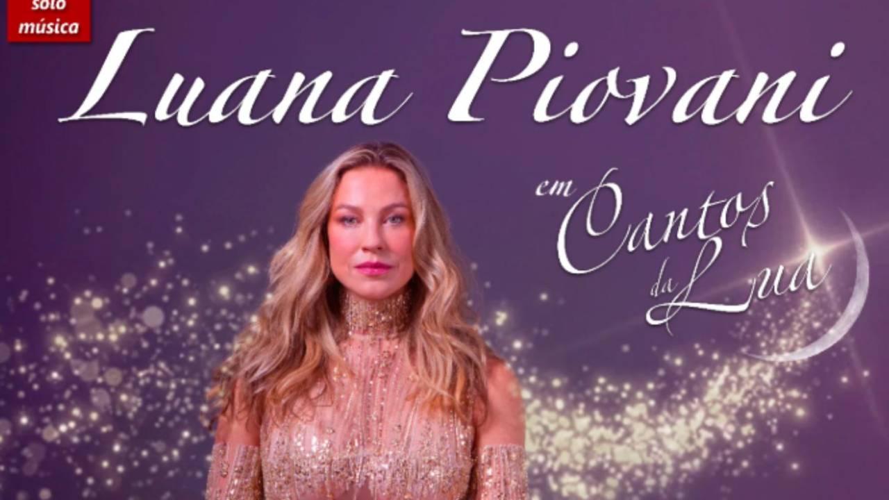 Luana Piovani apresenta 'Cantos da Lua' em restaurante de Portugal