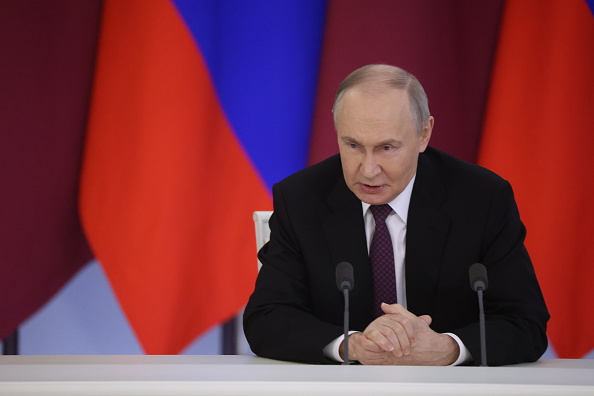 O presidente da Rússia, Vladimir Putin. 17/04/2025