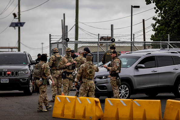 Agentes do ICE. 13/05/2025