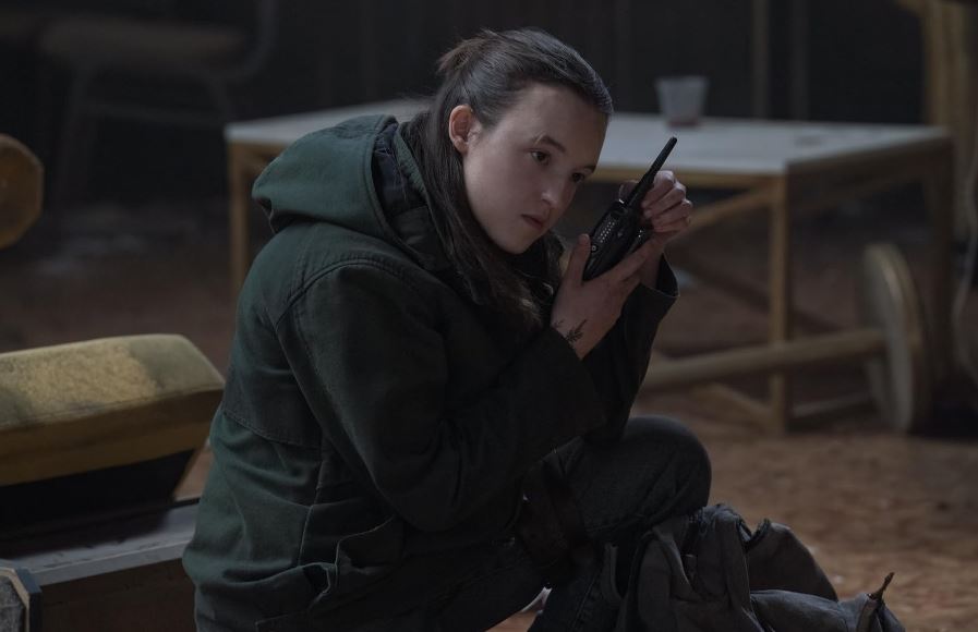 Ellie (Bella Ramsay) em cena de 'The Last of Us', série da HBO