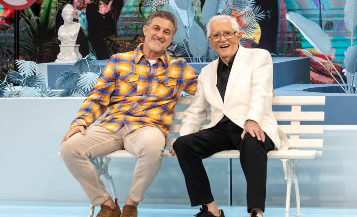 Luciano Huck e Carlos Alberto de Nóbrega