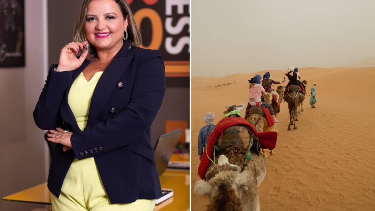 Janaina Araújo está à frente do Desert Women Summit, que ocorreu entre os dias 23 e 29 de maio -