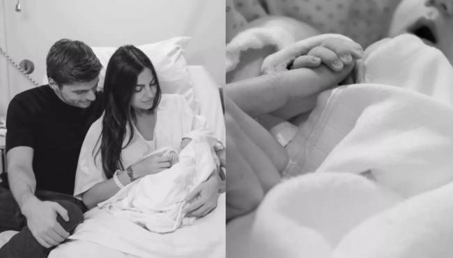 kellypiquet Kelly Piquet e Max Verstappen com a filha recém-nascida