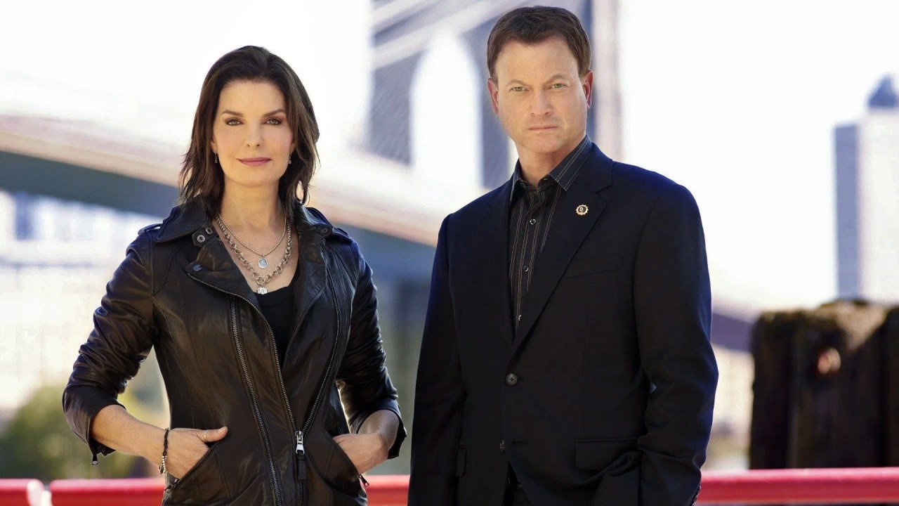 Sela Ward e Gary Sinise em 'CSI: Nova York'