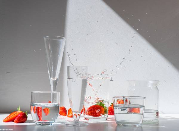 Strawberry Juice, foto vencedora da Eva Maté Fernández na categoria Estudante de Fotografia de Comida