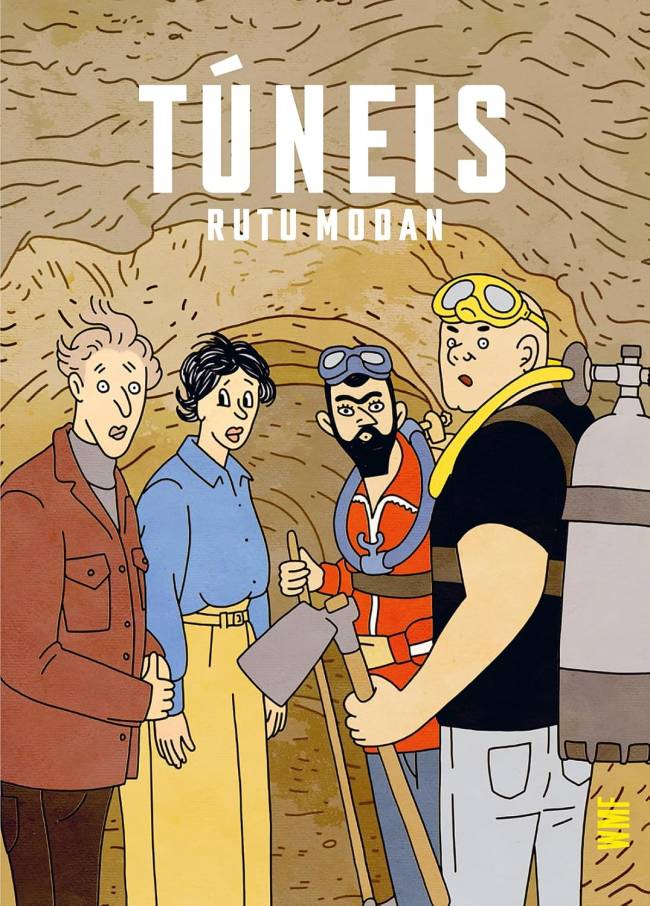 TÚNEIS, de Rutu Modan; Editora: WMF Martin Fontes; Tradução: Lígia Azevedo; Páginas: 286; Livro: 139,90; E-book: 139,90
