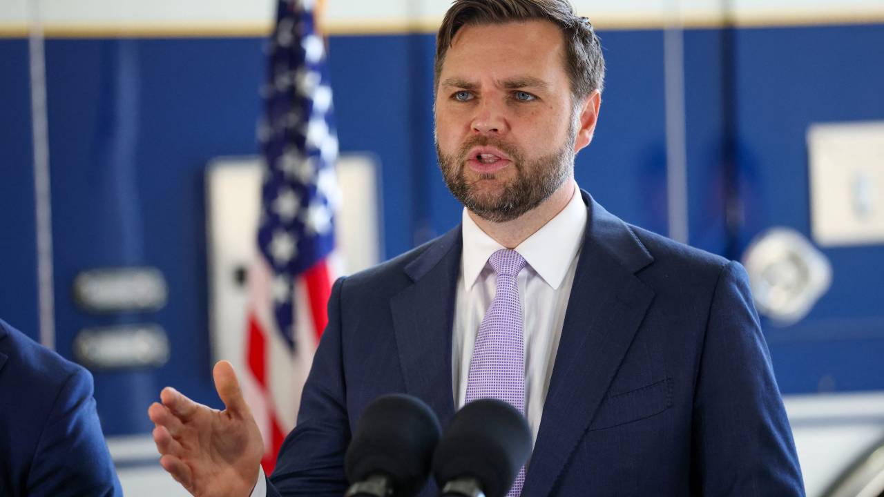 O vice-presidente dos Estados Unidos, J.D. Vance. 20/06/2025
