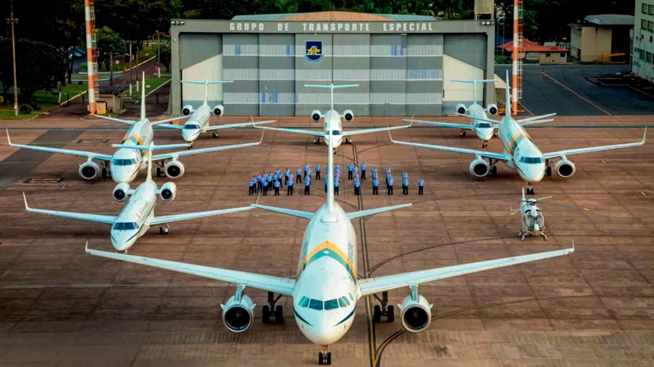 PANE SECA - Frota oficial: aviões executivos poderão ter de ficar estacionados por falta de dinheiro