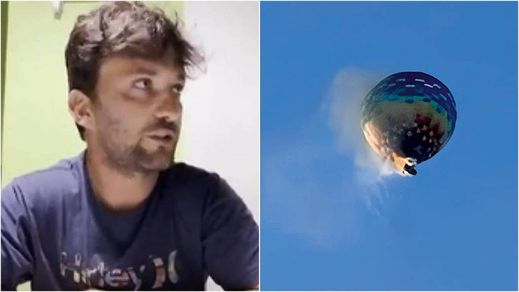 3—ACIDENTE-BALAO—RS-PRAIA-GRANDE-frame-internet-d.png FOGO - O balão incendiado em Santa Catarina e seu dono e piloto, Elves de Bem Crescêncio: sem certificação para operar e sem a licença profissional em dia